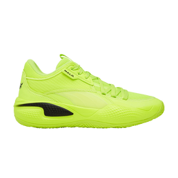 PUMA: Жёлтые кроссовки  Court Rider