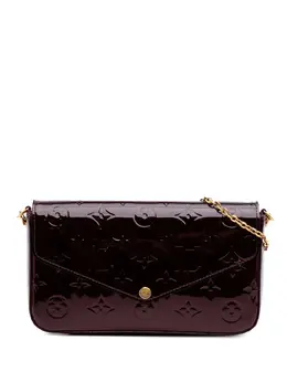 Louis Vuitton Pre-Owned: Фиолетовая сумка через плечо 