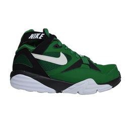 Nike: Зелёные кроссовки  Air Max