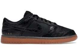 Nike: Тёмные кроссовки  Dunk Low