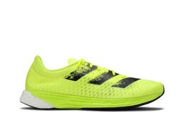Adidas: Жёлтые кроссовки  Adizero