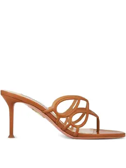 Aquazzura: Светлые сандалии 