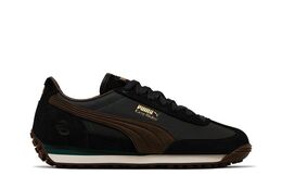 PUMA: Чёрные кроссовки  Rider
