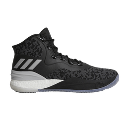 Adidas: Чёрные кроссовки  Derrick Rose