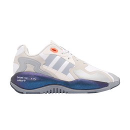Adidas: Белые кроссовки  ZX