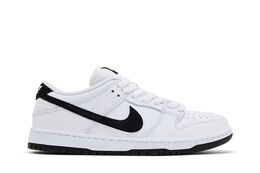 Nike: Белые кроссовки  Dunk Low Pro SB