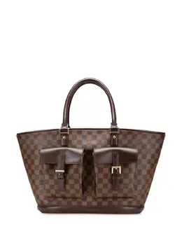 Louis Vuitton Pre-Owned: Коричневая сумка-шоппер 