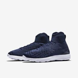 Nike: Синие кроссовки  Lunar Magista 2 Flyknit