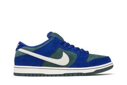 Nike: Зелёные кроссовки  Dunk Low Pro SB