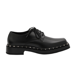 Valentino: Чёрные кроссовки  Rockstud