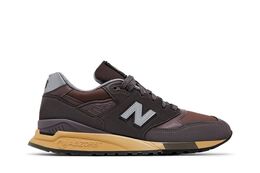 New Balance: Фиолетовые кроссовки 