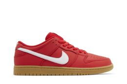 Nike: Красные кроссовки  Dunk Low Pro SB