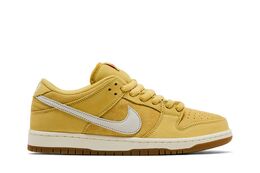 Nike: Жёлтые кроссовки  Dunk Low Pro SB