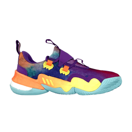 Adidas: Фиолетовые кроссовки 