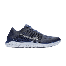 Nike: Голубые кроссовки  Free RN Flyknit 2018