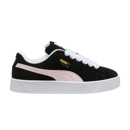PUMA: Чёрные кроссовки  Suede