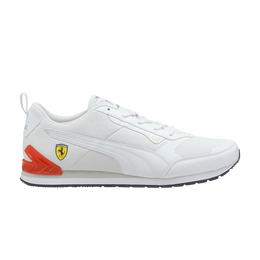PUMA: Белые кроссовки  Ferrari