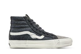 Vans: Чёрные кроссовки  SK8-Hi Reissue