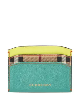 Burberry Pre-Owned: Голубой картхолдер 