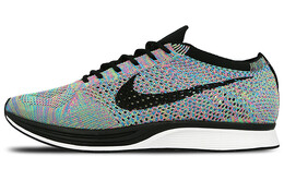 Nike: Многоцветные кроссовки  Flyknit Racer