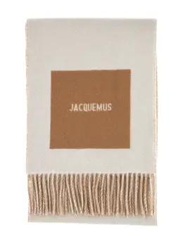 Jacquemus: Светлый шарф 