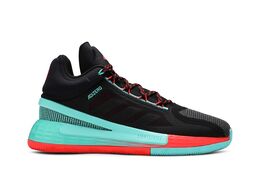 Adidas: Чёрные кроссовки  Derrick Rose