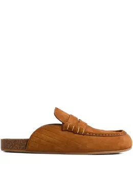 JW Anderson: Коричневые сабо 