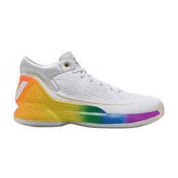Adidas: Белые кроссовки  Derrick Rose