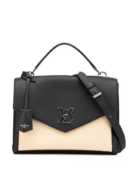 Louis Vuitton Pre-Owned: Двухцветная сумка на руку 