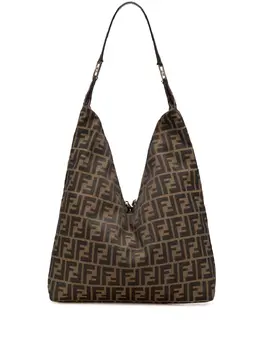 Fendi Pre-Owned: Коричневая сумка 