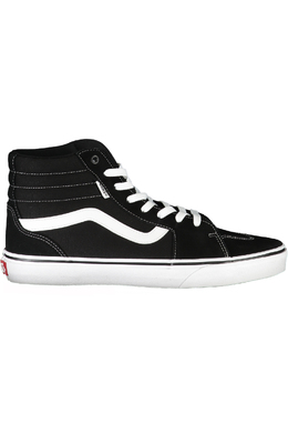 Vans: Чёрные кроссовки 