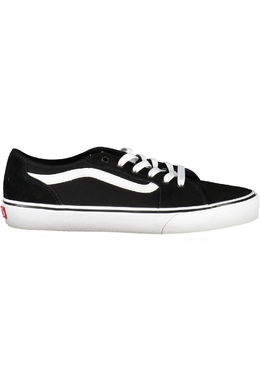 Vans: Чёрные кроссовки 
