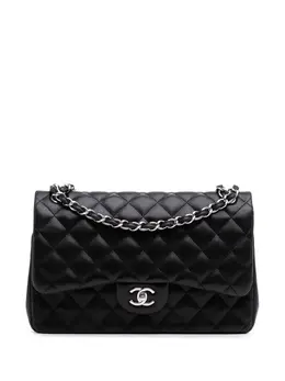 CHANEL Pre-Owned: Чёрная сумка 