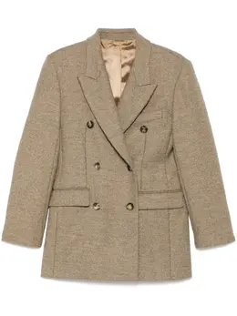 ISABEL MARANT: Бежевое пальто 