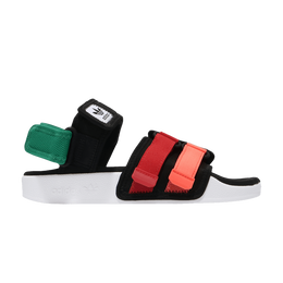 Adidas: Чёрные кроссовки  Adilette