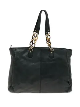 Fendi Pre-Owned: Чёрная сумка-шоппер 