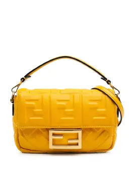 Fendi Pre-Owned: Жёлтая сумка 