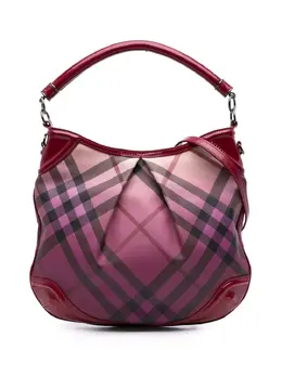 Burberry Pre-Owned: Розовая сумка 