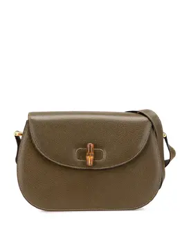 Gucci Pre-Owned: Коричневая сумка через плечо 