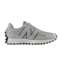 New Balance: Серые кроссовки  327