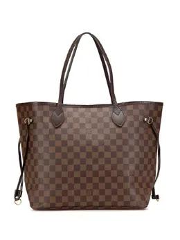 Louis Vuitton Pre-Owned: Коричневая сумка-шоппер 