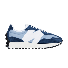 New Balance: Голубые кроссовки  327