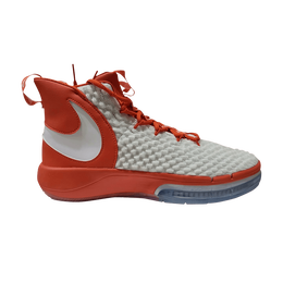 Nike: Оранжевые кроссовки  Alphadunk