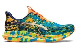 Asics: Голубые кроссовки 