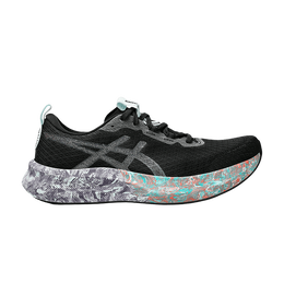 Asics: Чёрные кроссовки 
