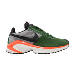 Nike: Зелёные кроссовки  D MS X Waffle