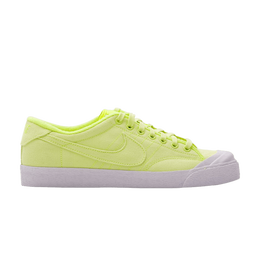 Nike: Зелёные кроссовки  Court