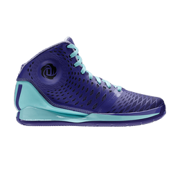 Adidas: Фиолетовые кроссовки  Derrick Rose