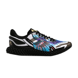 Adidas: Чёрные кроссовки  AlphaEdge 4D