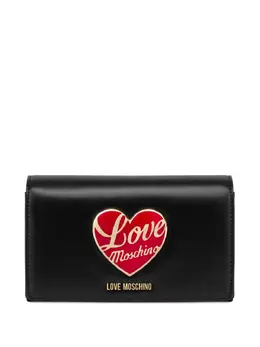 Love Moschino: Чёрный клатч 